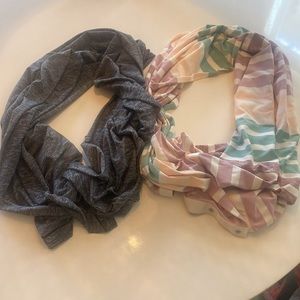 2 Lululemon Vinyasa Scarves
